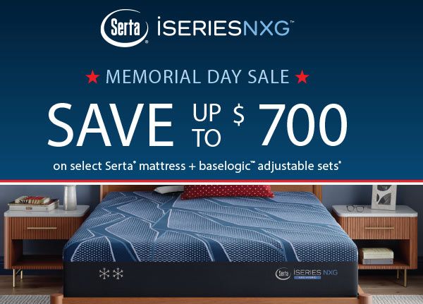 Serta iSeries NXG save up to $700